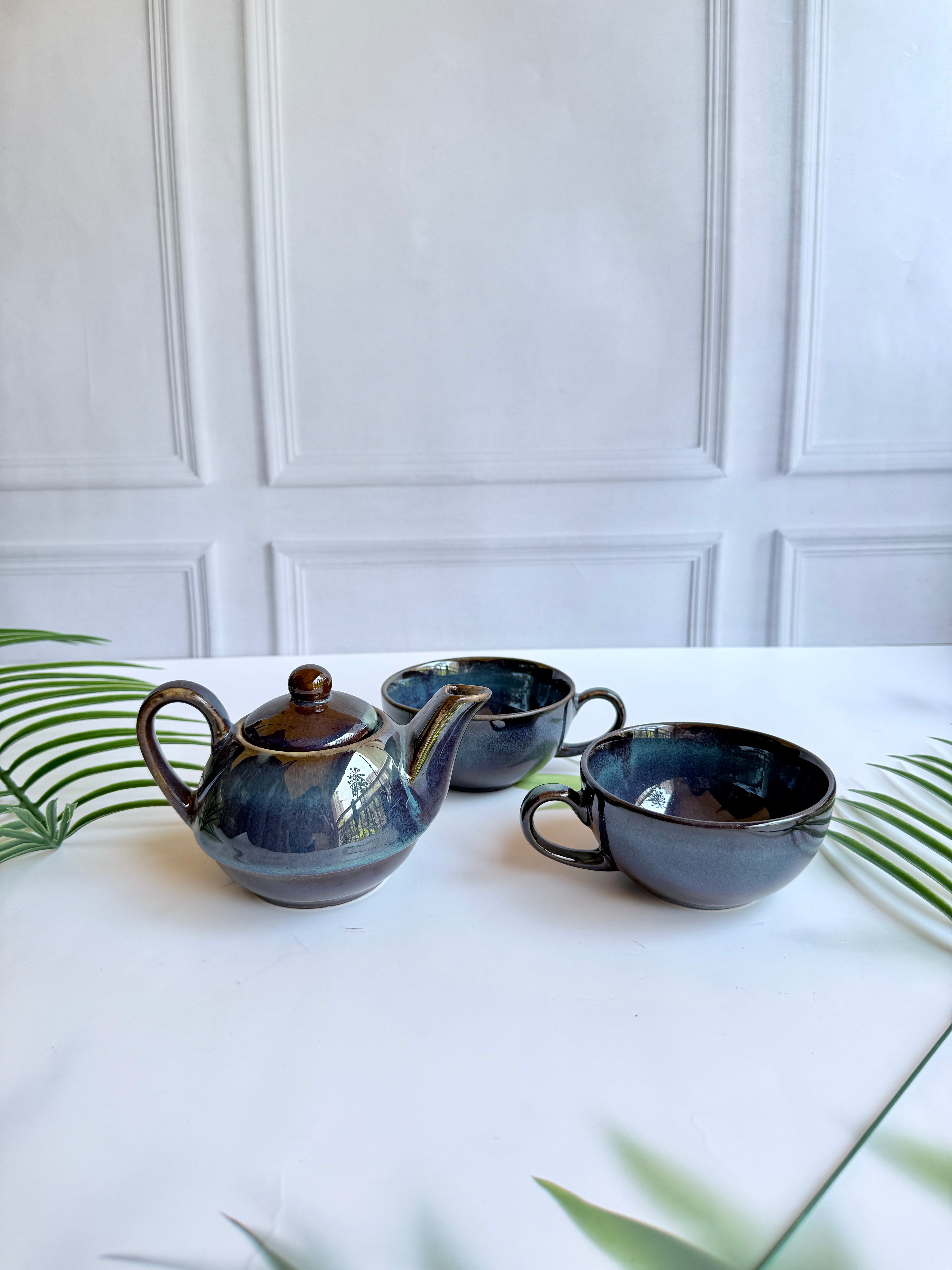 The Blue Hour Brews Tea Set